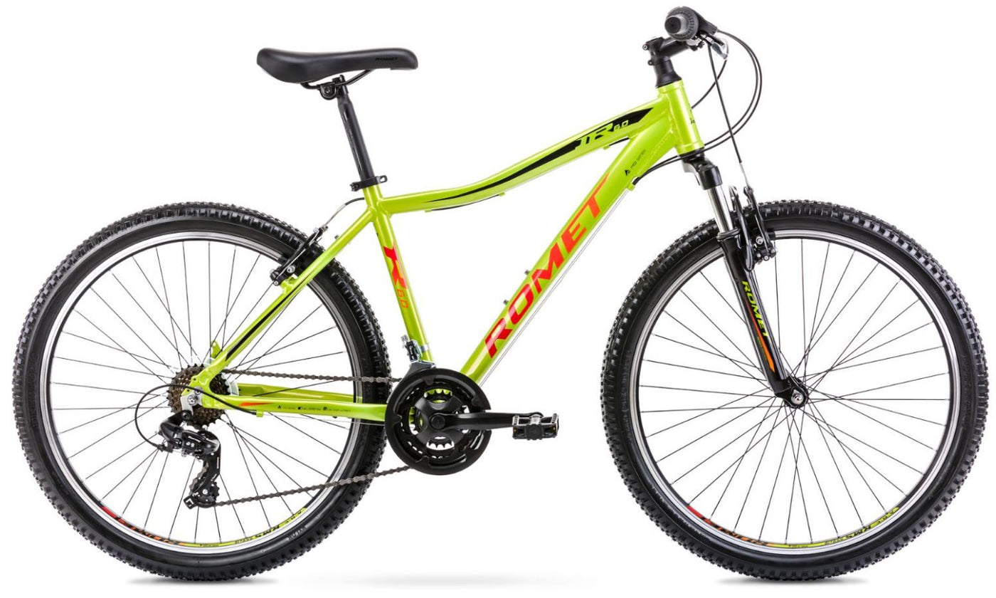 Dviratis Romet Rambler R6.0 JR 26" 2022 yellow-black-19" / L