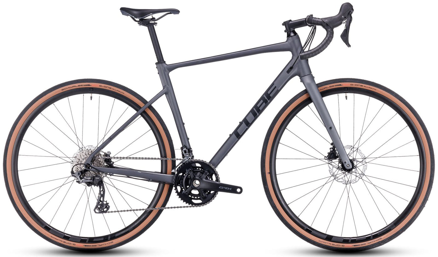 Dviratis Cube Nuroad Race grey'n'black 2023