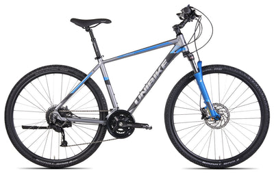 Dviratis UNIBIKE Crossfire GTS 2022 graphite-blue-23"