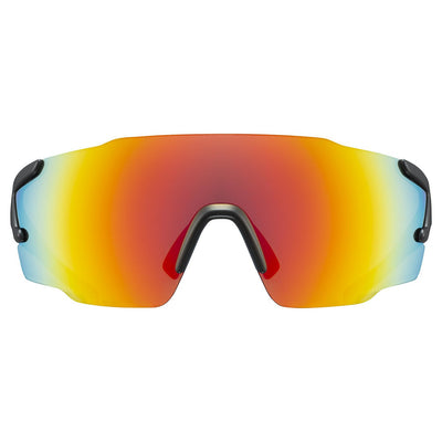 Akiniai Uvex Sportstyle 804 black / mirror rainbow