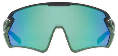 Dviratininko akiniai Uvex sportstyle 231 2.0 moss green-black matt / mirror green