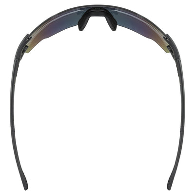 Akiniai Uvex Sportstyle 804 black / mirror rainbow