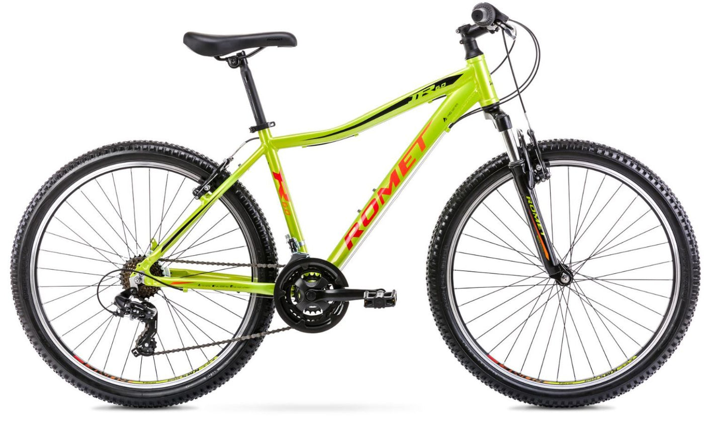 Dviratis Romet Rambler R6.0 JR 26" 2022 yellow-black-17" / M