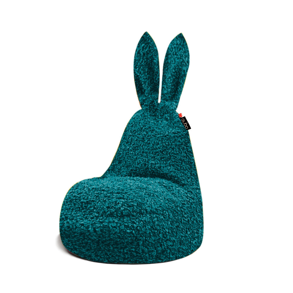 Qubo™ Mommy Rabbit Crocus FLUFFY FIT sėdmaišis