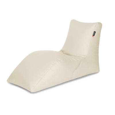 Qubo™ Lounger Coconut SOFT FIT sėdmaišis