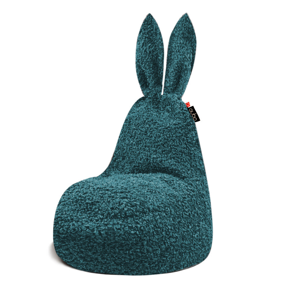 Qubo™ Daddy Rabbit Crocus FLUFFY FIT sėdmaišis