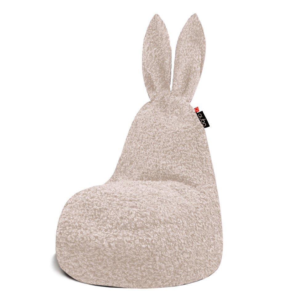 Qubo™ Daddy Rabbit Powder FLUFFY FIT sėdmaišis