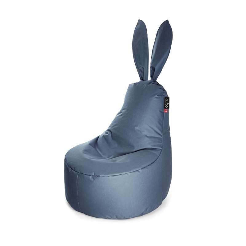 Qubo™ Mommy Rabbit Slate POP FIT sėdmaišis