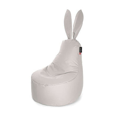 Qubo™ Daddy Rabbit Silver POP FIT sėdmaišis