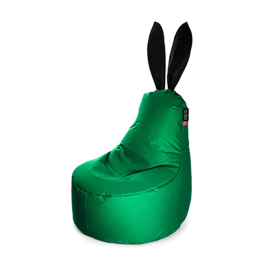 Qubo™ Mommy Rabbit Black Ears Avocado POP FIT sėdmaišis