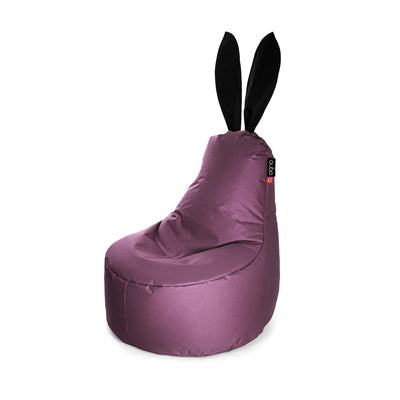 Qubo™ Mommy Rabbit Black Ears Wildberry POP FIT sėdmaišis