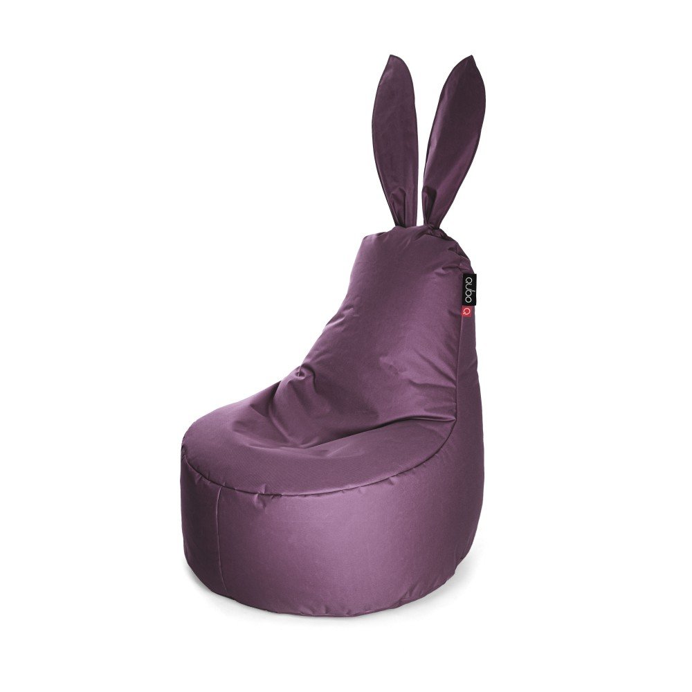 Qubo™ Mommy Rabbit Plum POP FIT sėdmaišis