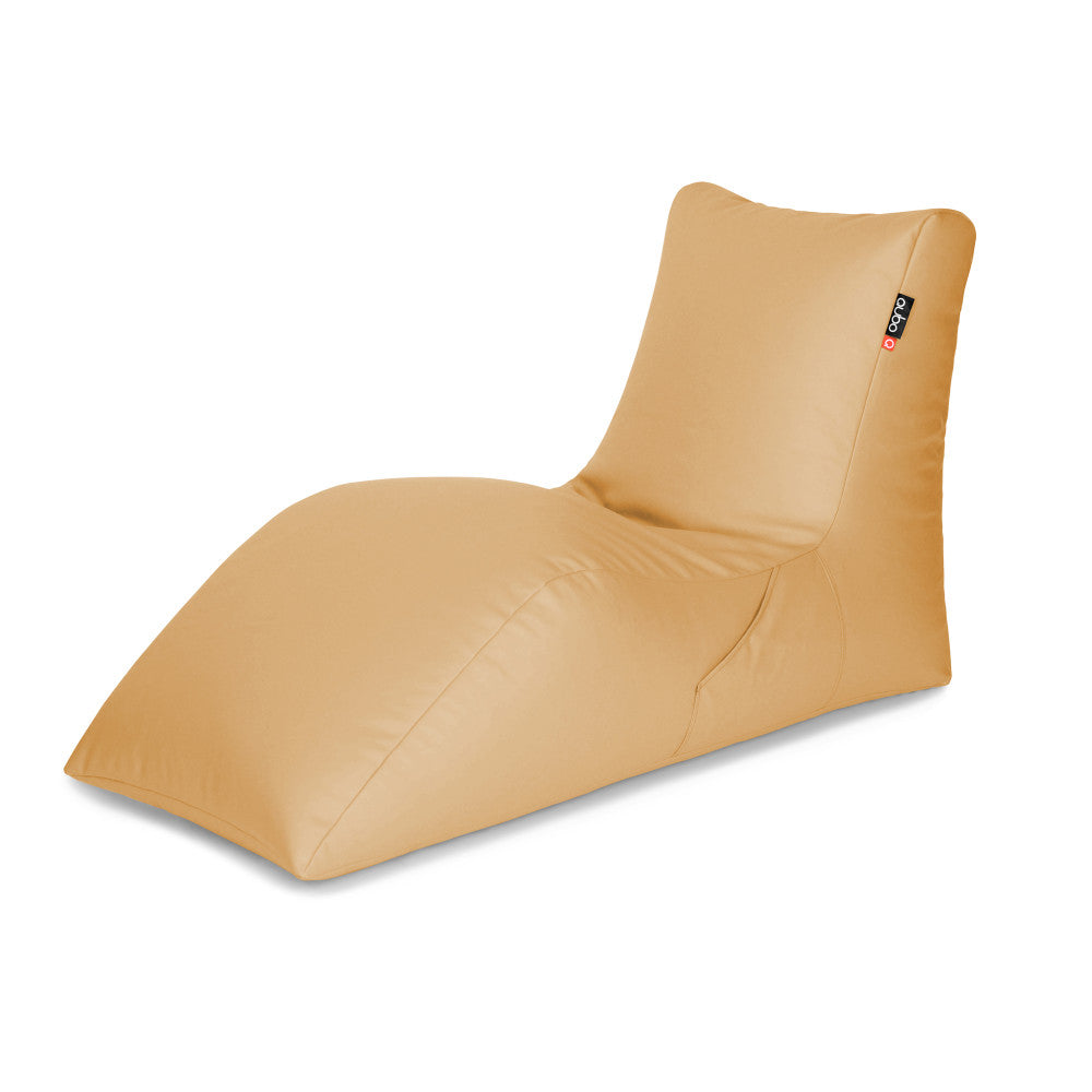 Qubo™ Lounger Peach SOFT FIT sėdmaišis