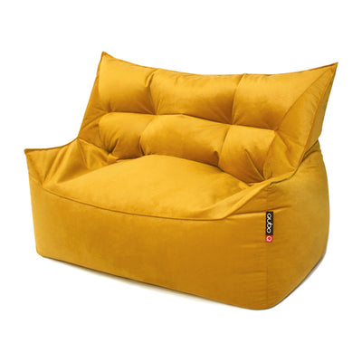 Qubo™ Kalá Bay Mustard VELVET FIT sėdmaišis