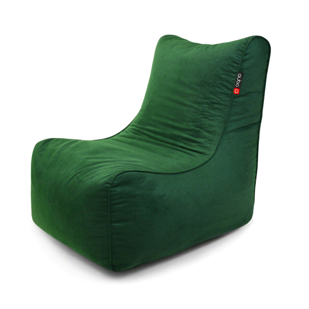 Qubo™ Noa Avocado VELVET FIT sėdmaišis